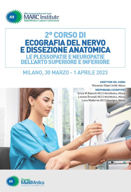 2° CORSO DI ECOGRAFIA DEL NERVO E DISSEZIONE ANATOMICA