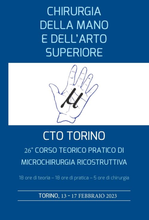 26° CORSO TEORICO PRATICO DI MICROCHIRURGIA