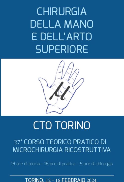 27° CORSO TEORICO PRATICO DI MICROCHIRURGIA