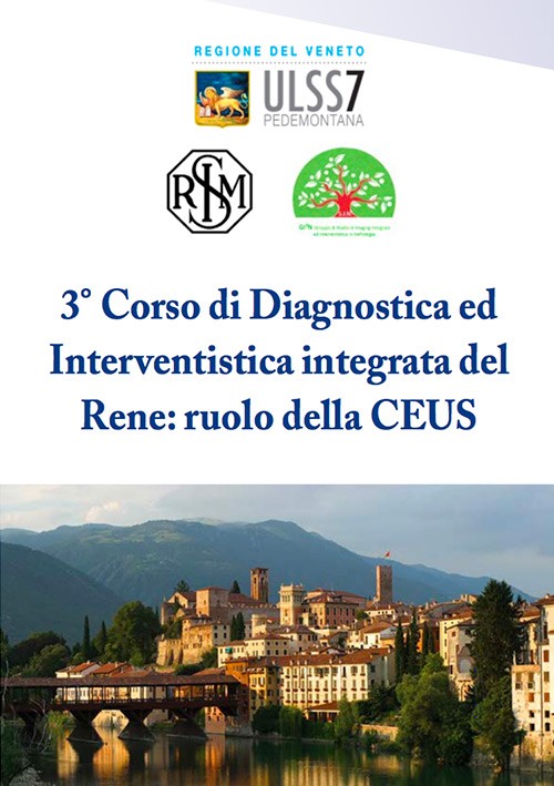 3° Corso di Diagnostica ed Interventistica Integrata del Rene: ruolo della CEUS