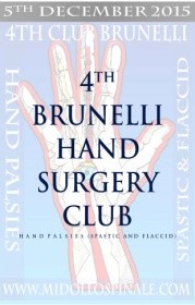4th BRUNELLI HAND SURGERY CLUB - HAND PALSIES (SPASTIC AND FLACCID)