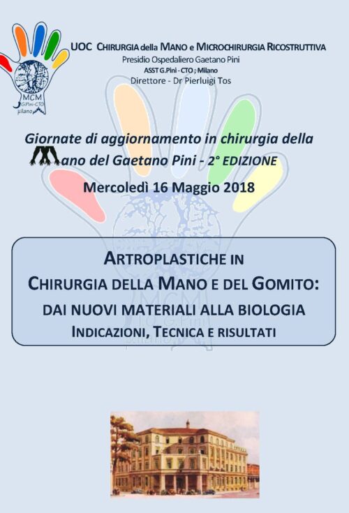 Artroplastiche in Chirurgia della Mano e del Gomito