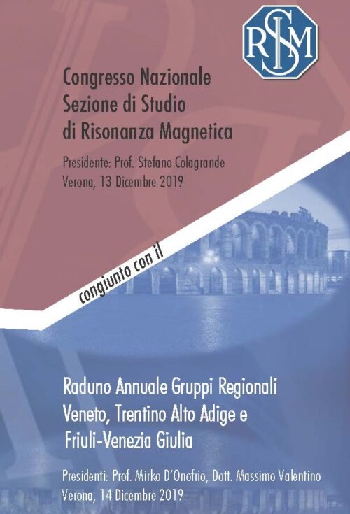 CONGRESSO NAZIONALE SEZIONE DI STUDIO RISONANZA MAGNETICA