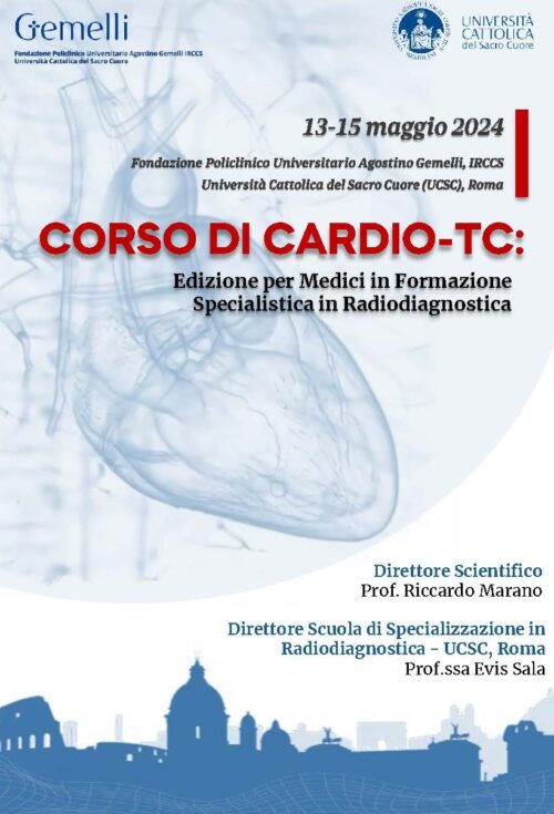 Corso Cardio-TC 1ª Edizione per Medici in Formazione Specialistica in Radiodiagnostica