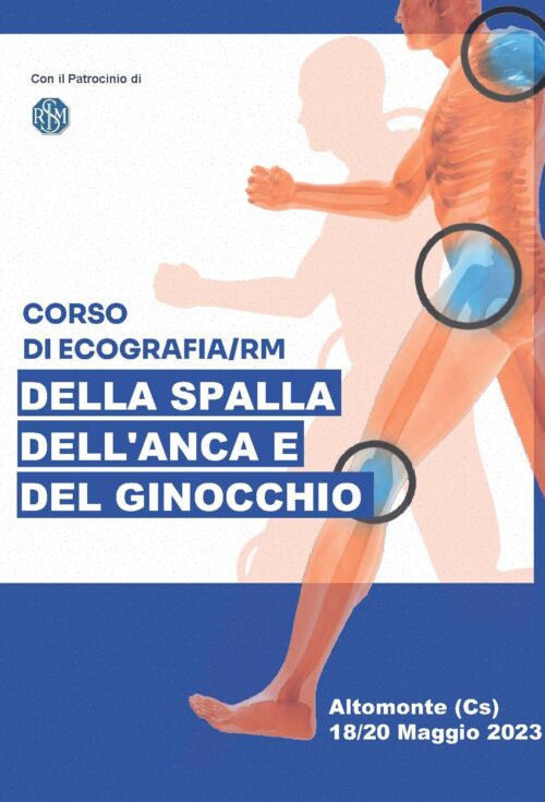 CORSO DI ECOGRAFIA/RM  DELLA SPALLA, DELL'ANCA E DEL GINOCCHIO