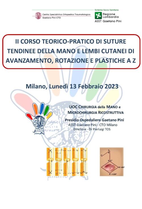 Corso Teorico-Pratico di Suture Tendinee 3