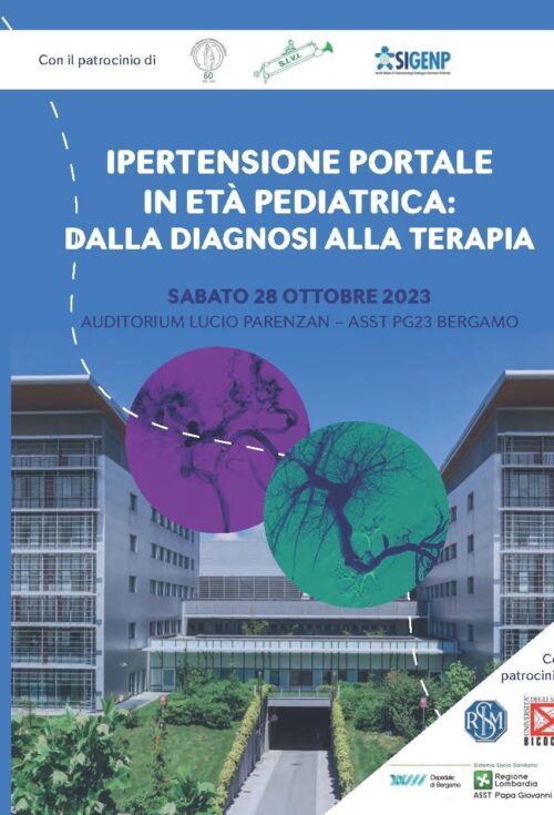 IPERTENSIONE PORTALE IN ETÀ PEDIATRICA: DALLA DIAGNOSI ALLA TERAPIA