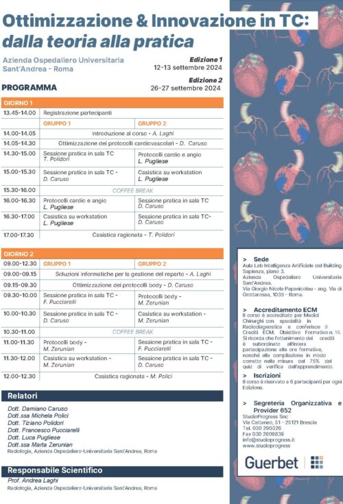 Ottimizzazione & Innovazione in TC: dalla teoria alla pratica