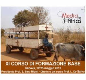 XI CORSO DI FORMAZIONE BASE Medici in Africa