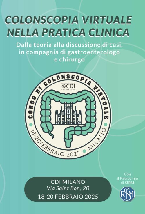 Colonscopia virtuale nella pratica clinica - Dalla teoria alla discussione di casi, in compagnia di gastroenterologo e chirurgo