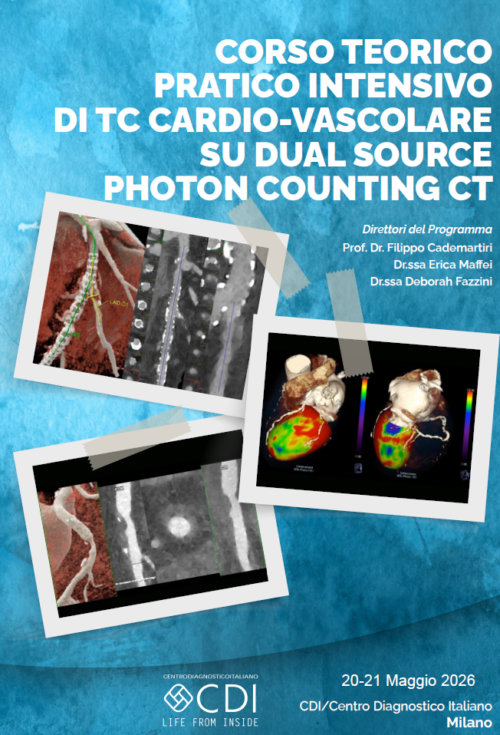 CORSO TEORICO PRATICO INTENSIVO DI TC CARDIO-VASCOLARE SU DUAL SOURCE PHOTON COUNTING CT