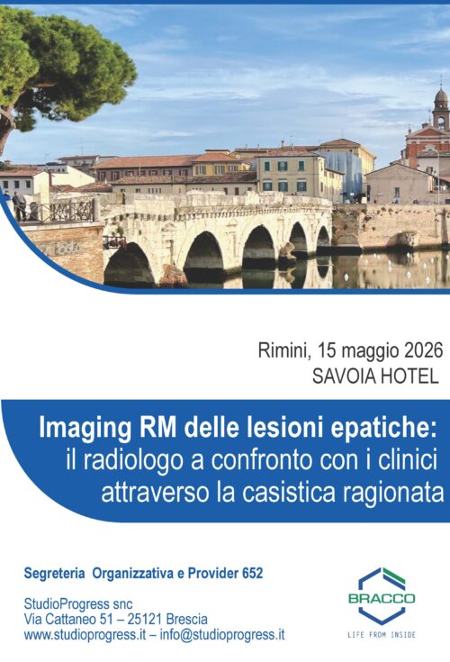 IMAGING RM DELLE LESIONI EPATICHE: IL RADIOLOGO A CONFRONTO CON I CLINICI ATTRAVERSO LA CASISTICA RAGIONATA
